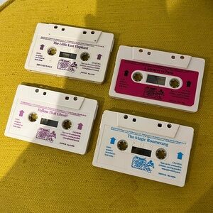 Disney World’s of Wonder cassette tapes x 4